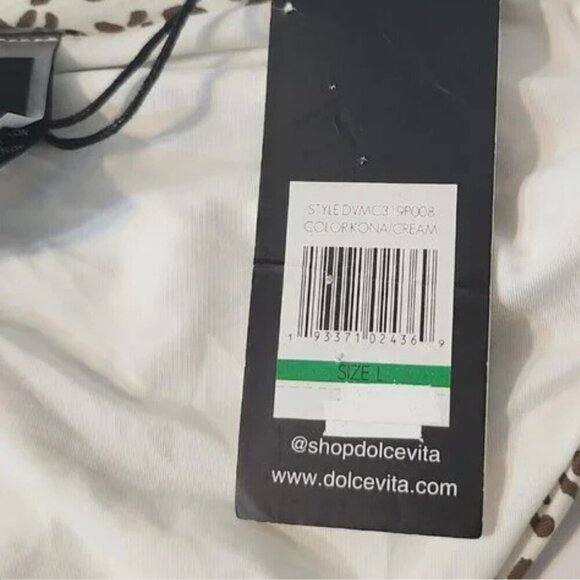 2/$50 Dolce Vita Micro Cheetah Bikini Bottom Size L | Trendy Swimwear - Picture 7 of 8